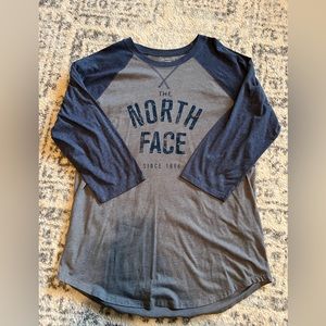 Men’s North face 3/4 shirt.